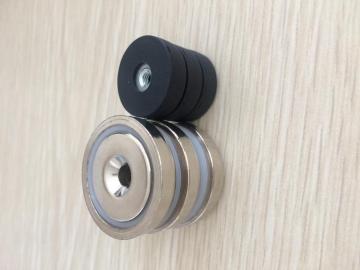 Rubber Coated Cup Magnets