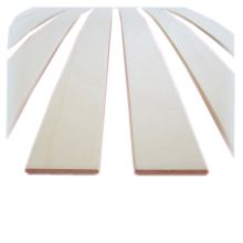 Custom Poplar Curved Bed Slats and LVL Frame for Queen Size