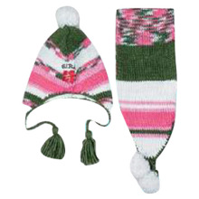 Knitted Hat and Scarf Set