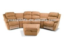 YR1211 Home cinema fabric sofa, recliner sofa home theater seat