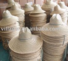 rush straw out door hat