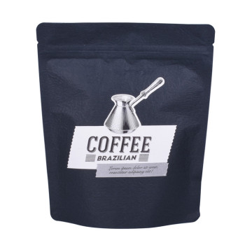 ブリキのネクタイコーヒーパッケージとバルブ付きのコーヒーバッグ