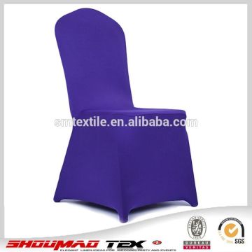 Hot sale universal plain dyed spandex elastic chair covers