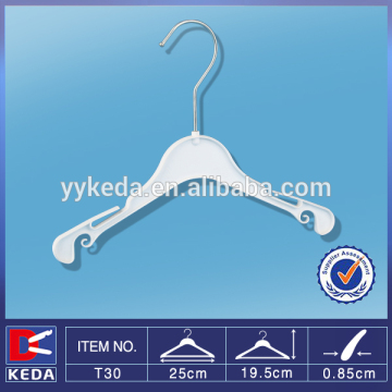 girls clothes hanger white plastic girls hanger