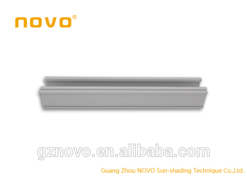 NOVO 25mm Aluminum motorized venetian blinds venetian blind head rail and venetian blind motors for roller shades indoor