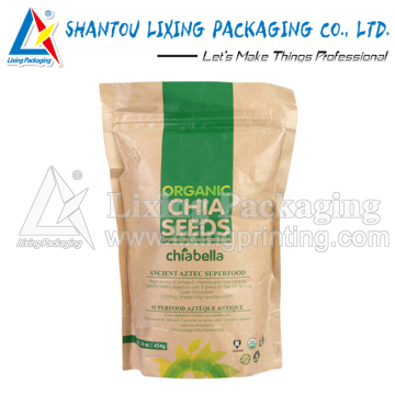 LIXING PACKAGING plastic paper bag with plastic lining