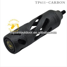Topoint Archery,Archery stabilizer,TP611-CARBON,CNC machined,5",5.3 oz,carbon version