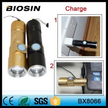 High Power XPE ir flashlight with USB