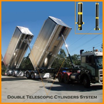 double acting telescopic hydraulic cylinders for sale