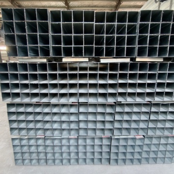 Tubo quadrato zincato 98*98*1,2 mm