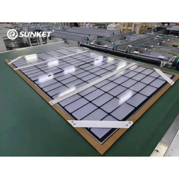 A grade topcon solar panel pv module dual glass for Europe market
