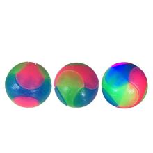 Custom Eco-Friendly Dog Toy Flash Ball - TPR & Rubber Material, 5.5cm