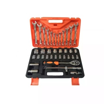 37 Pcs Automobile Repair Wrench Organizer Tool Box Set