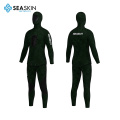 Seaskin Custom Yamamoto 5mm 2 keping penyamaran neoprene spearfishing menyelam wetsuit