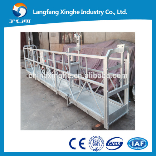 Suspension mechanism / working platform / construction gondola / suspended platform