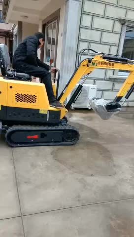 1ton mini excavator sales rubber tracks used