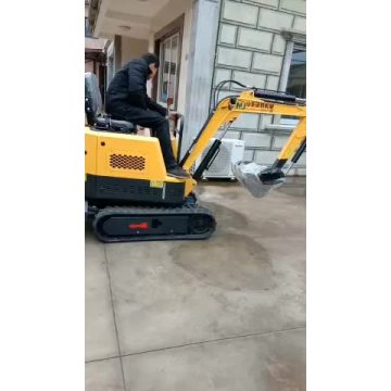 Orugas de goma de las ventas de la miniexcavadora 1ton usadas