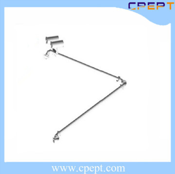 Double arm floating suction line