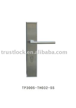 TP300S-TH032:Hollow Lever Handle with Plate