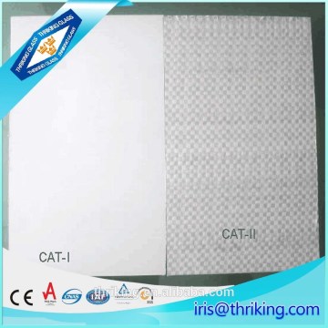 Safety vinyl film backing mirror for wall, security mirror