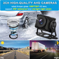 7 ιντσών 2 καναλιών σύστημα οθόνης αυτοκινήτου φωνητικό έλεγχο με κάμερα νυχτερινής όρασης Starlight