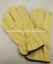 Cow Hide Leather Gloves For Driving