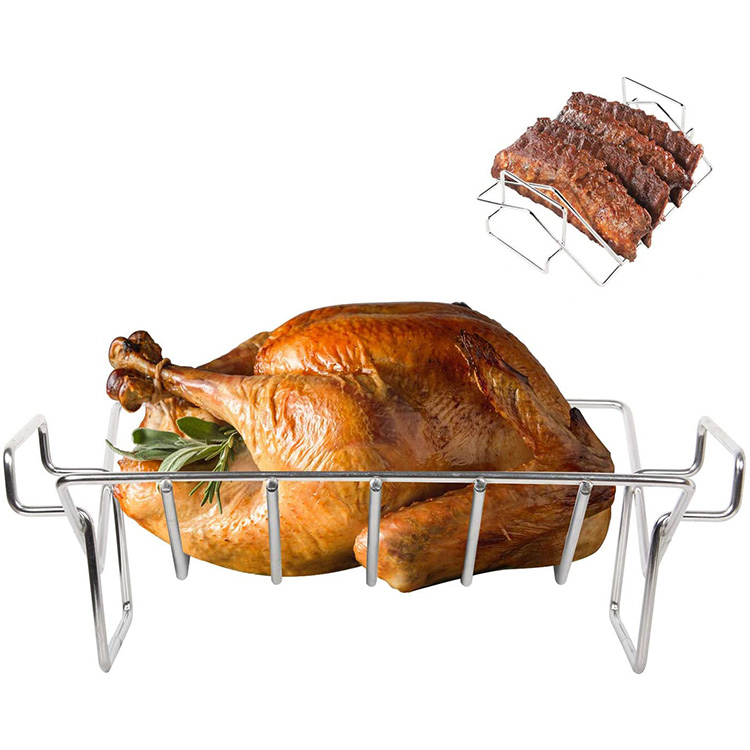 Roosterende Turkije Bake Roaster Rack