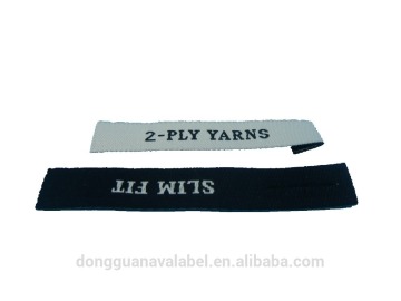 twill woven labels