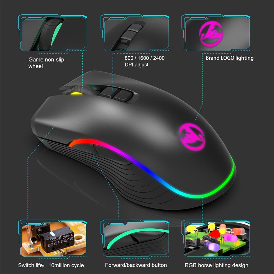 rechargeable gaming mouse 