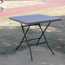 Hot Selling Square Outdoor Plastic Folding Party Table