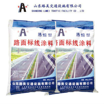 Reflective Thermoplastic Road Marking Line Paint Hot Melt Traffic Paint