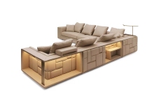 Modern Luxury Couch with light