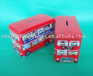 Money saving tin box