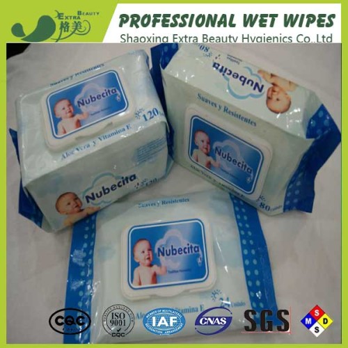 Professionele warm verkopende baby nat wissen natte weefsels