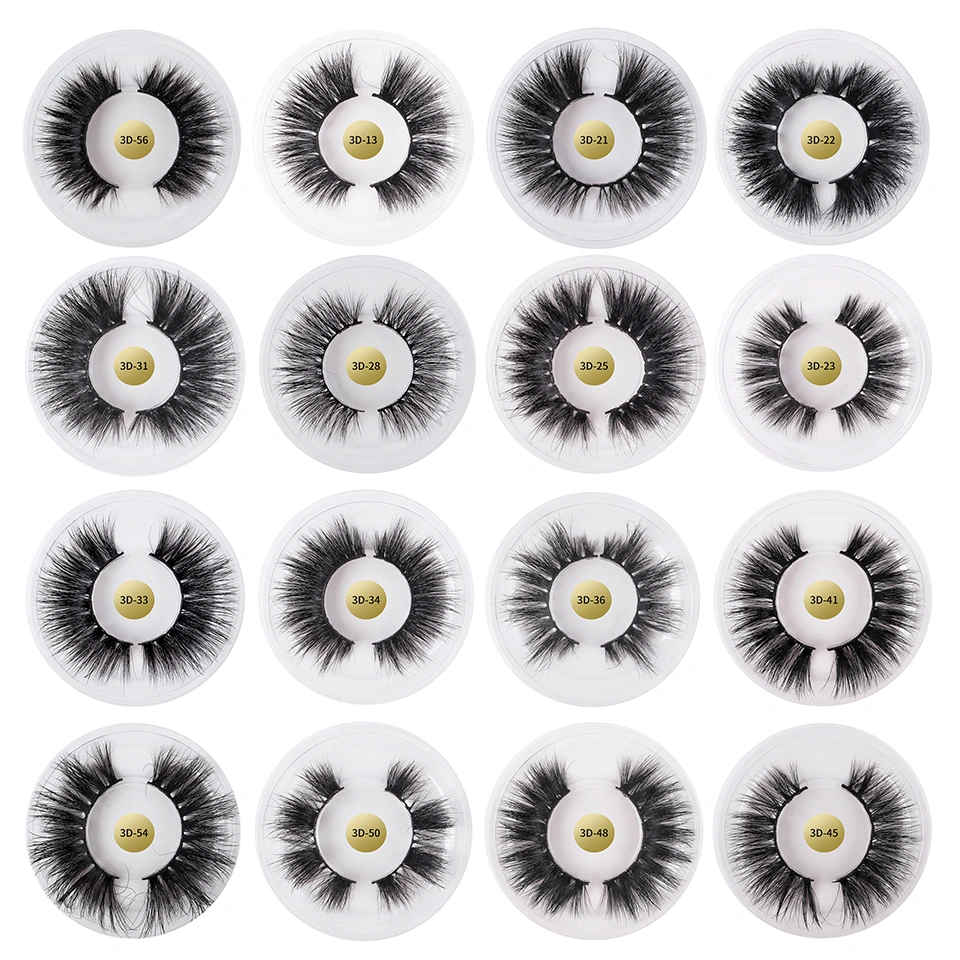 Best Selling Strip Eyelash 3D Mink Lashes Full Strip