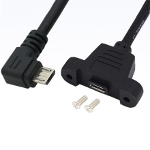 Micro USB Male To Female Transmission Line