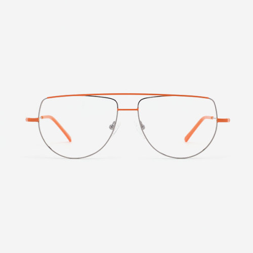 Polygon Aviator Metal Women's Optical Frames