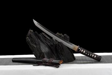 Samo Samurai Tanto - T10 Steel Burn Blade