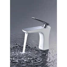 vessel sink faucets Single Hole Brass Faucets For Bathroom Sinks Manufactory