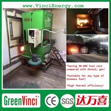 New Energy Saving biomass Gasifier burner for steam boilers