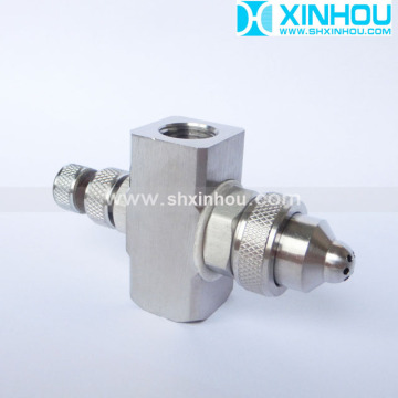 Air atomizing nozzle stainless steel water nozzle