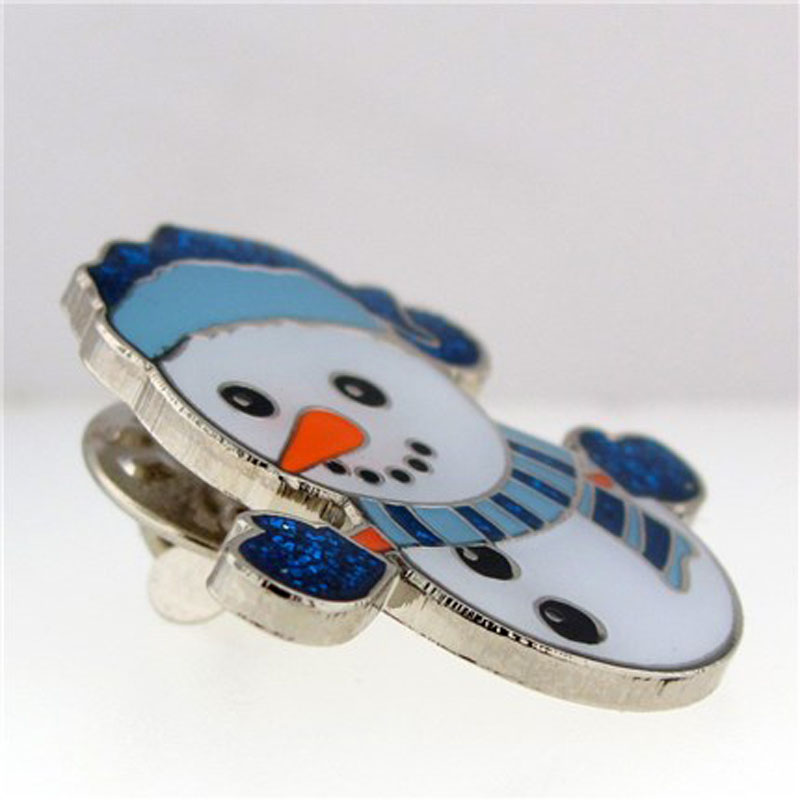 Holiday Snowman Pin Alt