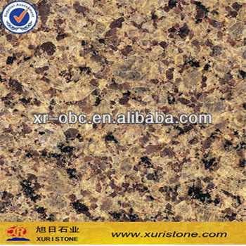 Polished Sally brown desert granite slabs