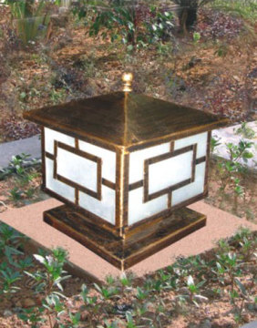 Aluminium Pillar Light