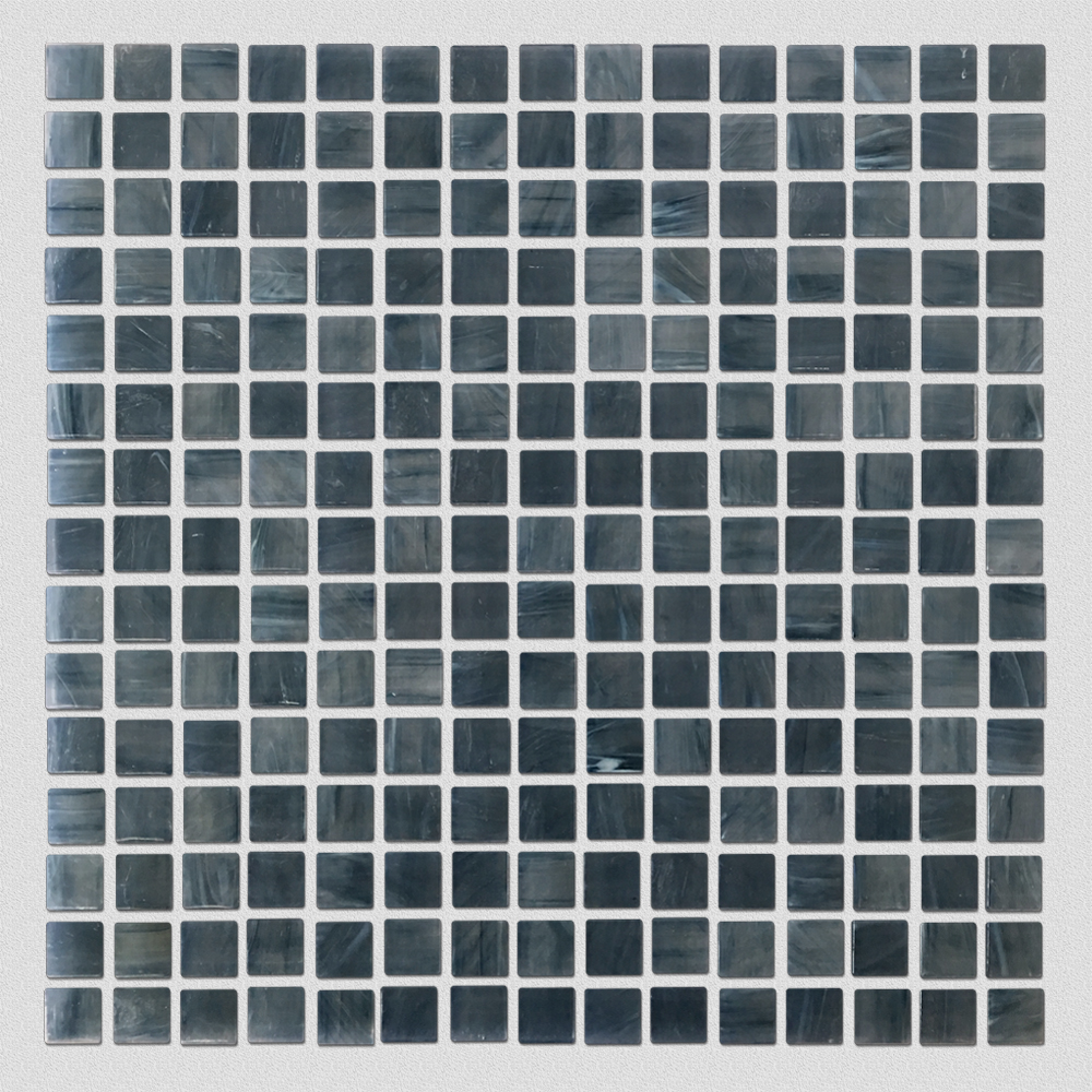 Color negro Antigir Agua Agua Mosaico Mosaico Azulejos de piscina