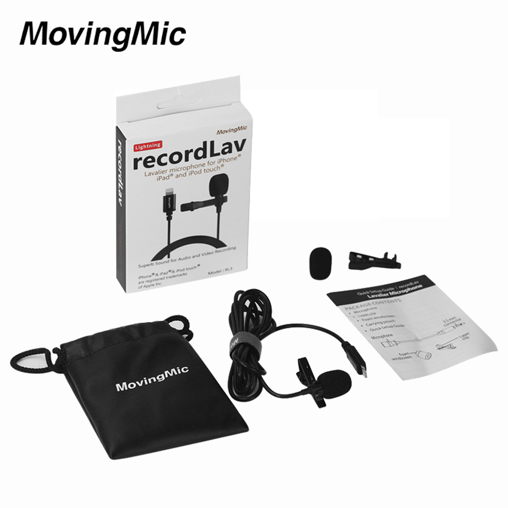 Multipurpose Single Head Lavalier Microphone And Receiver For Vloggers