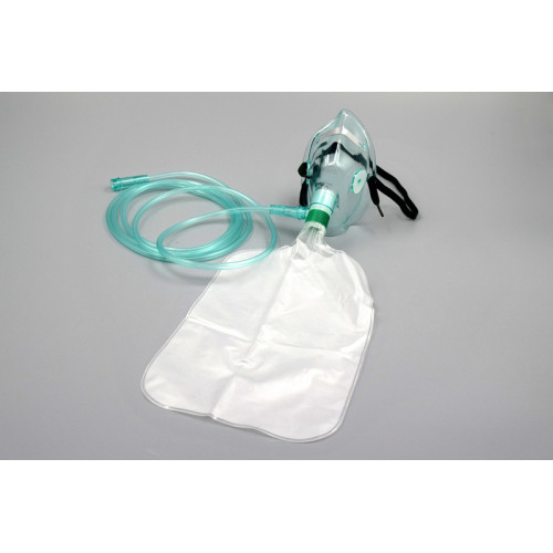 Medical Disposable Oxygen Mask With Reservior Bag