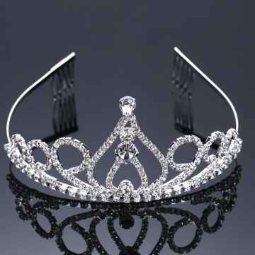 Hot Crystal Princess Tiara Wedding Crown