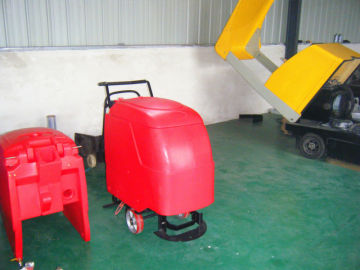 battery sweeping machine