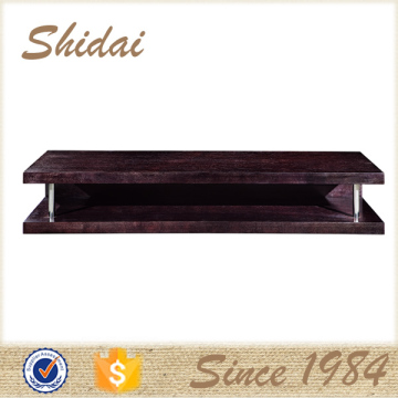 Classic tv stand with shelf / low price tv stand / stainless steel tube tv stand E-90